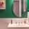 half bath with ample lighting