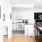 kitchen and living areas with ample lighting